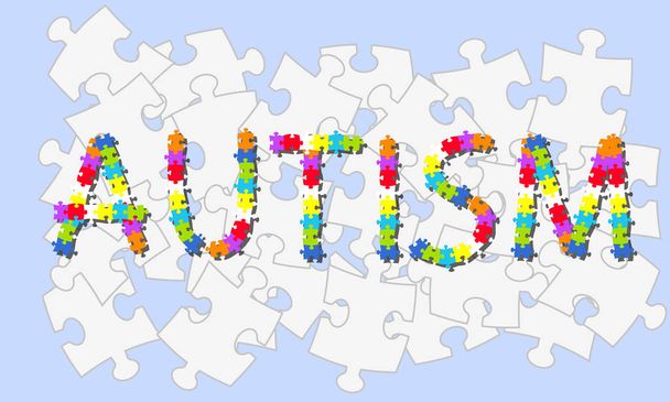 Illustration vectorielle de la Journée mondiale de sensibilisation à l'autisme - Vecteur, image