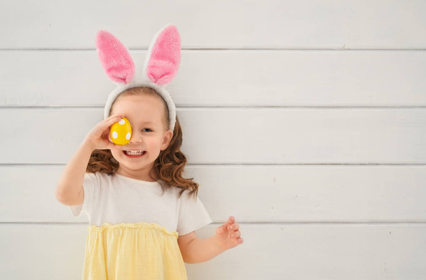 child on Easter day - Foto, Imagem