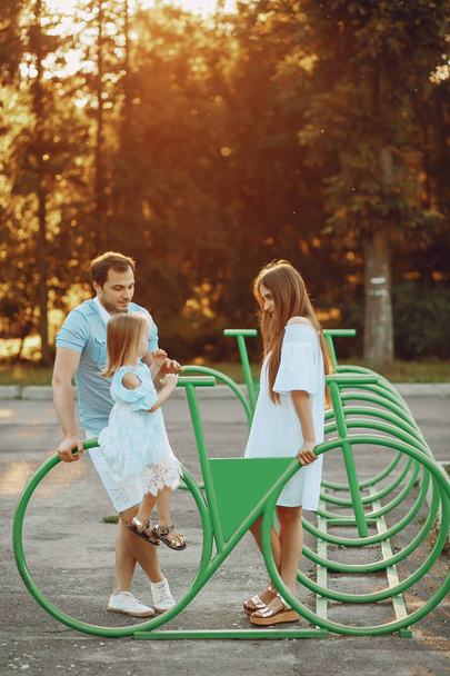 family on a park - Foto, Imagem