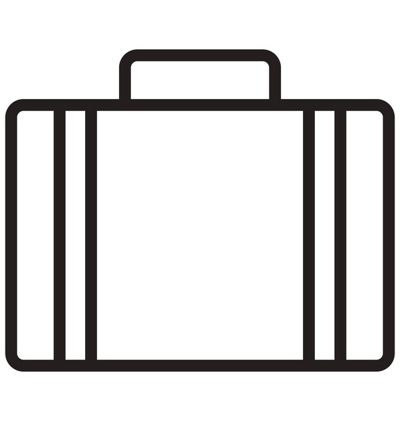 Εικονίδιο απομονωμένες διάνυσμα τσάντα που μπορεί εύκολα να τροποποιήσετε ή να επεξεργαστείτε - Διάνυσμα, εικόνα