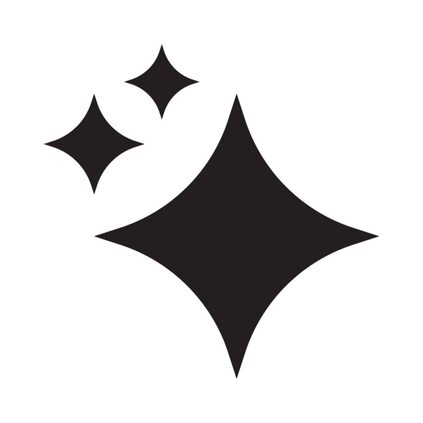 Icono de brillo, icono de estrella limpia, icono de brillo
 - Vector, imagen