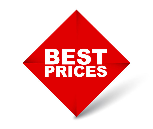banner vettoriale rosso migliori prezzi
 - Vettoriali, immagini