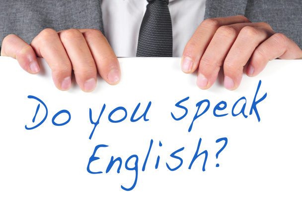 Você fala inglês?? - Foto, Imagem