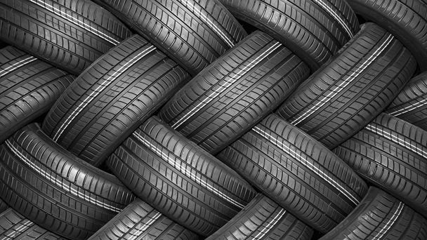 Moscow, Russia - February 4, 2019: Winter car tyre  brand  of th - Фото, зображення