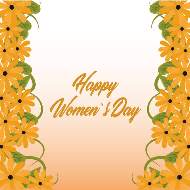Happy women day - Vector, Image