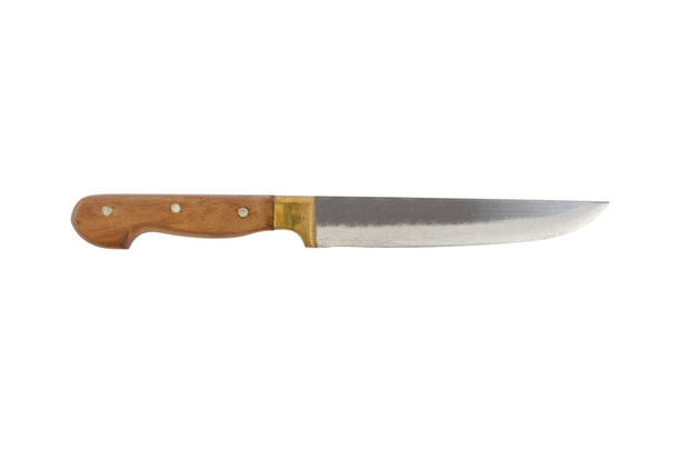 Кухонный нож с вырезкой
 - Фото, изображение