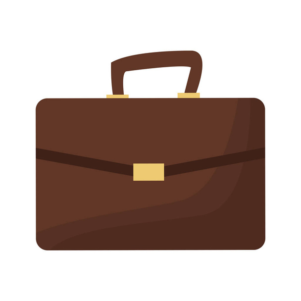 Business briefcase symbol isolated - Vector, Image
