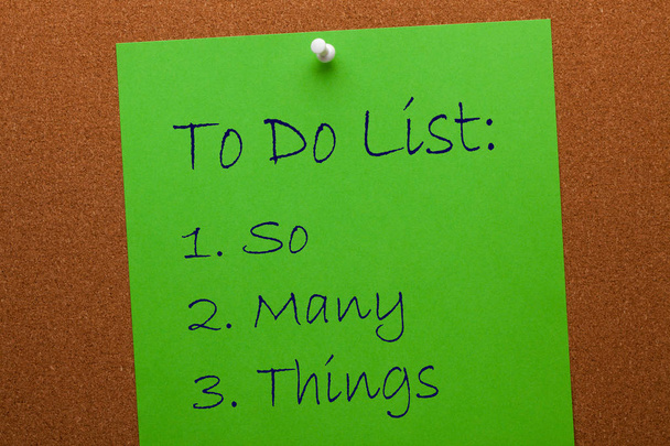 O kadar çok şey listelemek için  - Fotoğraf, Görsel