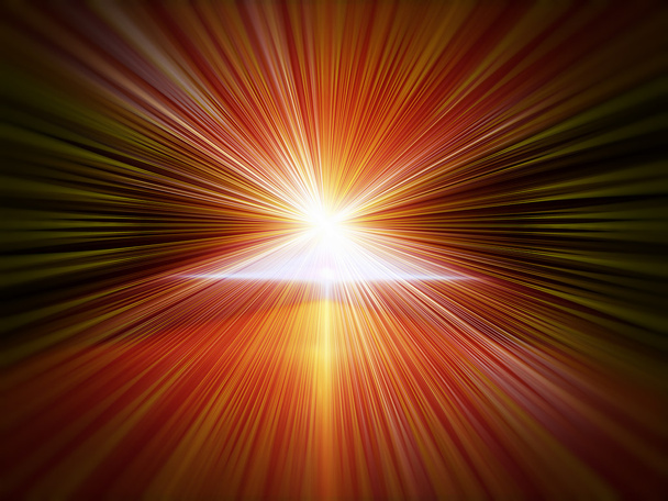explosie van licht, blast - Foto, afbeelding