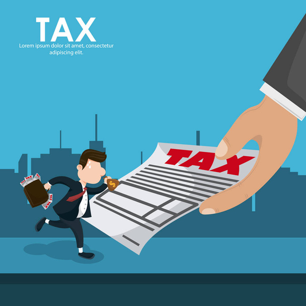 Tax governent pay day - Vector, Image