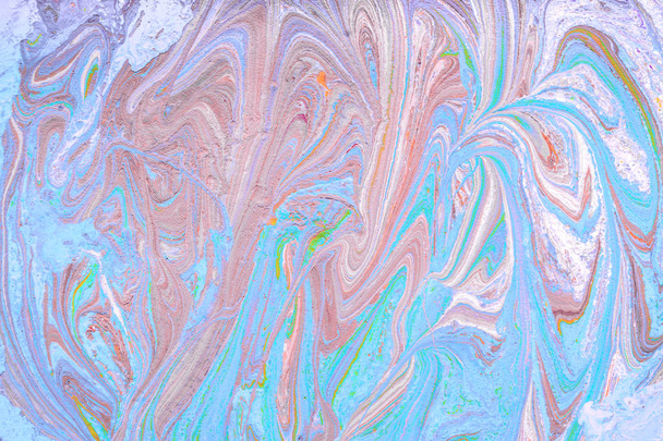 Барвисті акрилові фарби плями крупним планом макрос
 - Фото, зображення