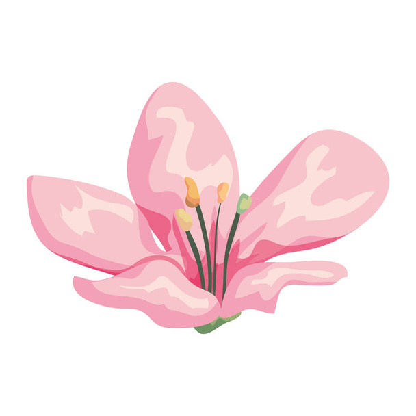 bellissimo fiore icona decorativa
 - Vettoriali, immagini