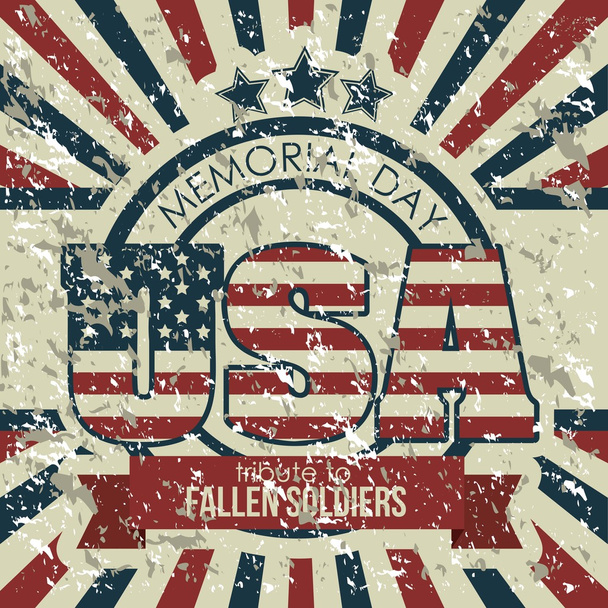 Afiche USA
 - Vector, Imagen