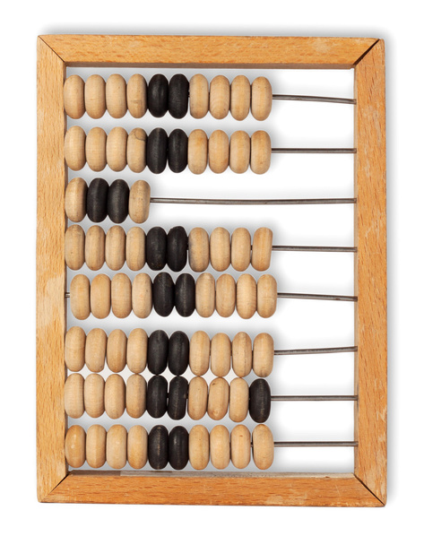 eski ahşap abacus - Fotoğraf, Görsel