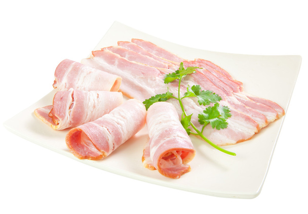 Tasty sliced bacon - Photo, Image