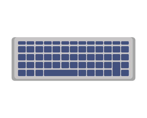 teclado do computador ícone isolado
 - Vetor, Imagem