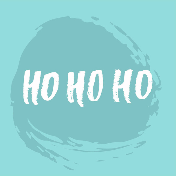 Holly Jolly - Carte de Noël et Nouvel An avec lettrage dessiné à la main
. - Photo, image