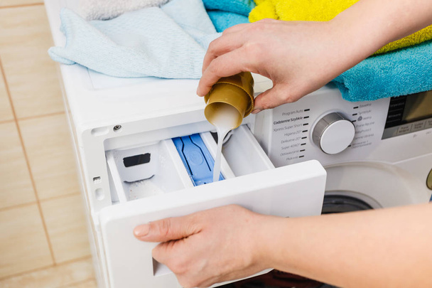 Laundry washing powder detergent - Valokuva, kuva