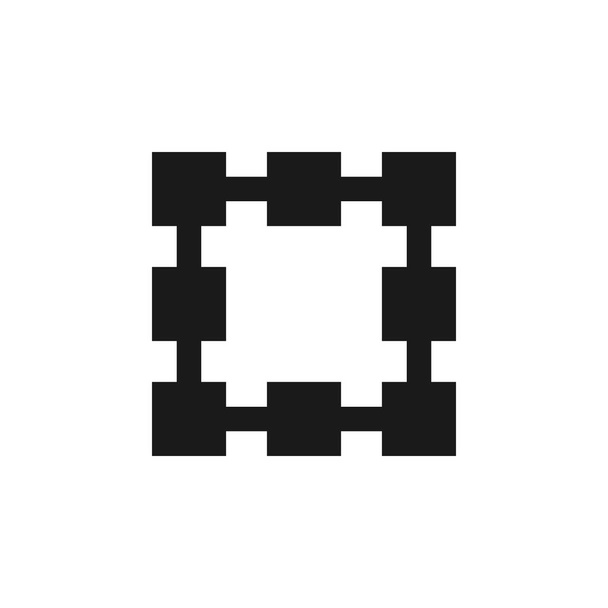 gebruiker pictogram voor de transformatie van de rechthoek. Tekens en symbolen kunnen worden gebruikt voor web, logo, mobiele app, Ui, Ux - Vector, afbeelding
