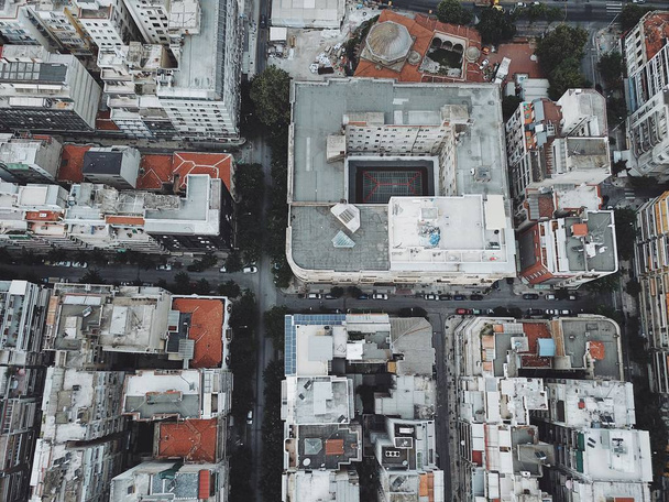 Letecký pohled na řecké město Soluni. - Fotografie, Obrázek