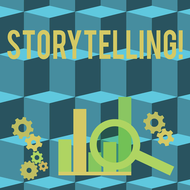 Conceptuele hand schrijven Storytelling tonen. Zakelijke foto presentatie vertellen korte verhalen persoonlijke ervaringen. - Foto, afbeelding