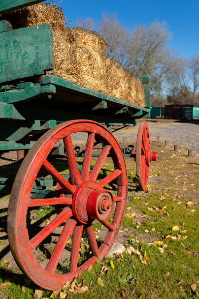 Wooden field wagon - Photo, Image