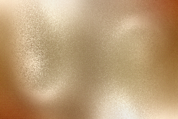 Glänzend orange Stahlblech, abstrakte Textur Hintergrund - Foto, Bild
