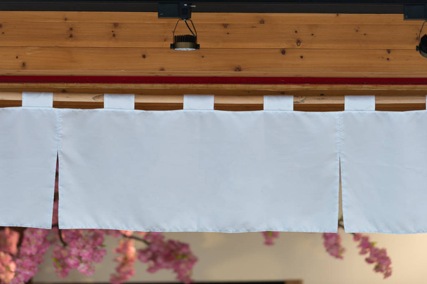 Závěs jako látka, která visí před tradiční Japonsko - Fotografie, Obrázek