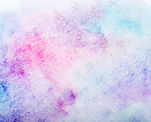  colorful watercolor background. hand painted by brush - Photo, image