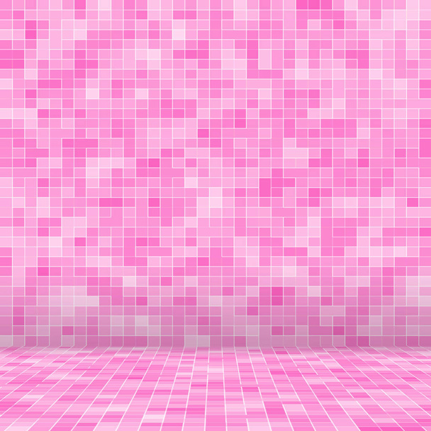 Абстрактний розкішний солодкий пастельний рожевий тон настінна плитка для підлоги Скляний безшовний візерунок Мозаїка Фонова текстура для меблів Матеріал
 - Фото, зображення