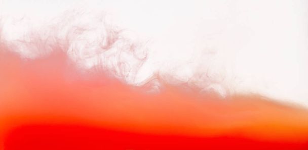 Turuncu dumanın kavramı - Fotoğraf, Görsel