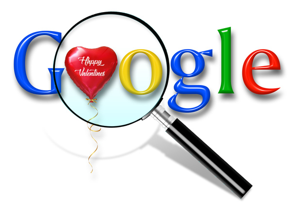 Lähikuva Google Search kotisivun ja kursori ruudulla Google on maailmoja
. - Valokuva, kuva