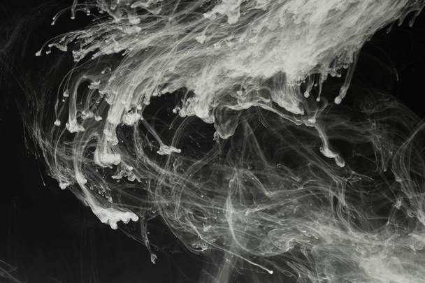 Paint drops underwater - Foto, Bild