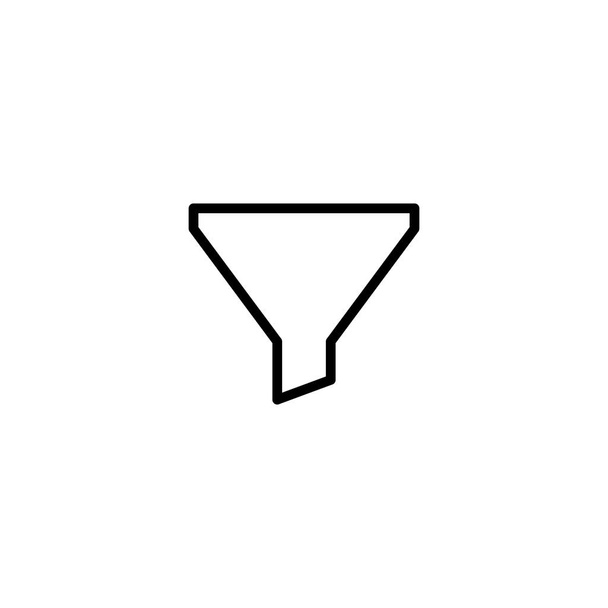 Trichter Logo Symbol Vektor Illustration - Vektor, Bild