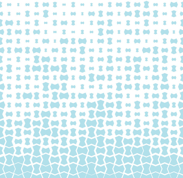 fading seamless geometric vector border pattern - Vector, Image