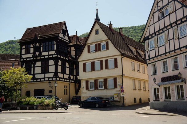 Bad Urach ancient town in baden wuerttemberg - Foto, Bild