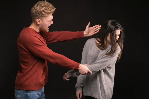 Social issues, aggression and violence on women - Fotoğraf, Görsel