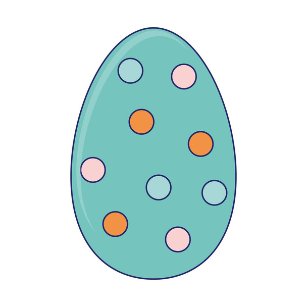 Easter egg cartoon - Διάνυσμα, εικόνα