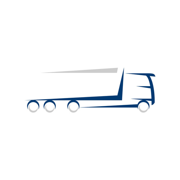 Un camion adatto per il segno, icona, sfondo o modello. Design piatto. Illustrazione grafica vettoriale
. - Vettoriali, immagini