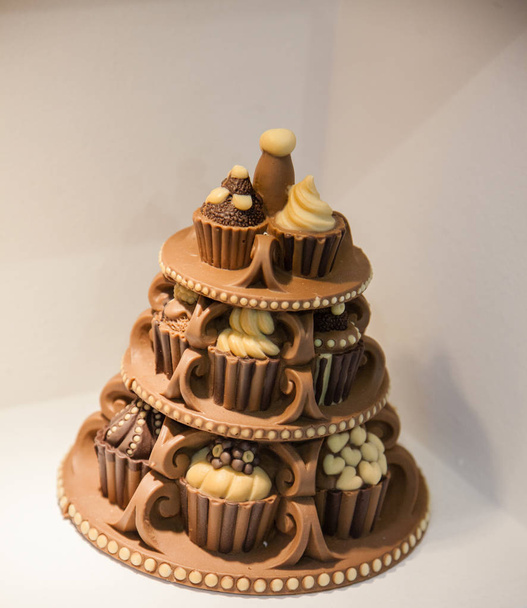 Grande pastelaria artesanal italiana
 - Foto, Imagem