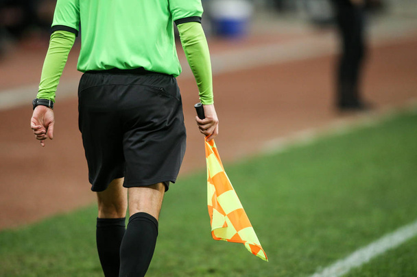 Details of a linesman referee  - Photo, Image