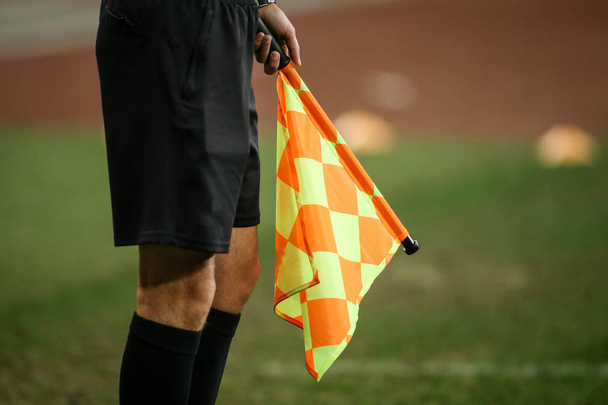 Details of a linesman referee  - Photo, Image