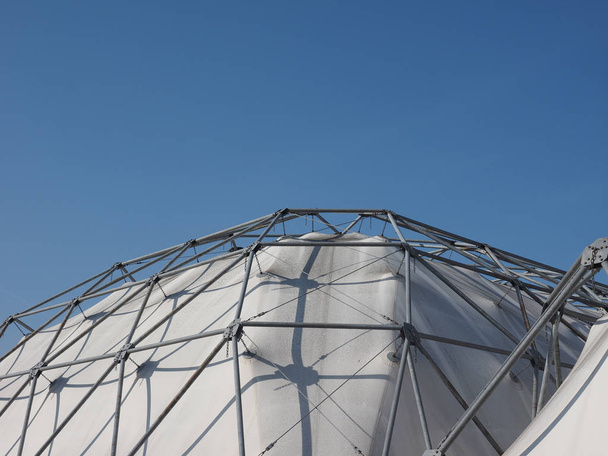 geodesic exoskeleton tensile dome structure - Photo, Image