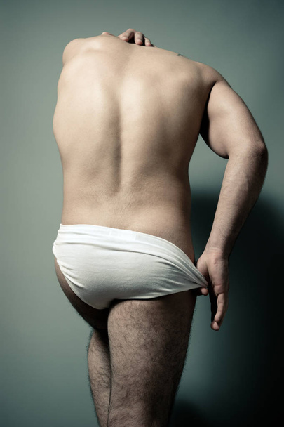 topless young male model  - Фото, изображение