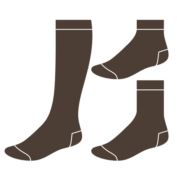 Conjunto de calcetines
 - Vector, Imagen