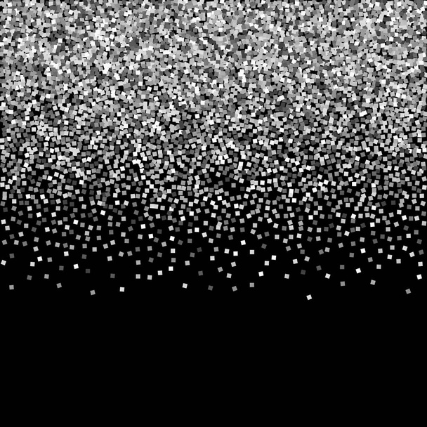 Silver glitter luxury sparkling confetti. Scattere - Vector, Image