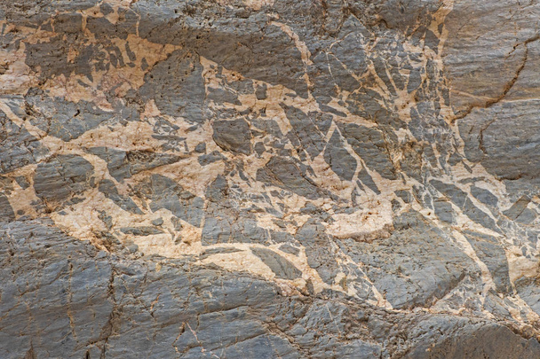 Megabreccia w ścianę kanionu - Zdjęcie, obraz