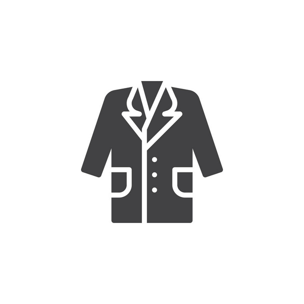 Jacket vector icon - Вектор,изображение