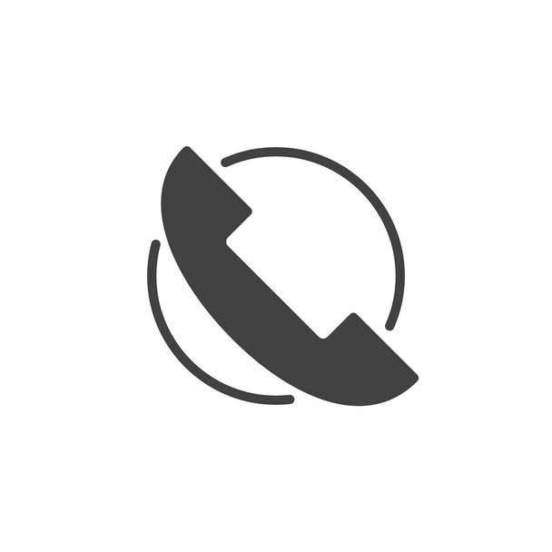 Sluchátko telefonu vektorové ikony - Vektor, obrázek