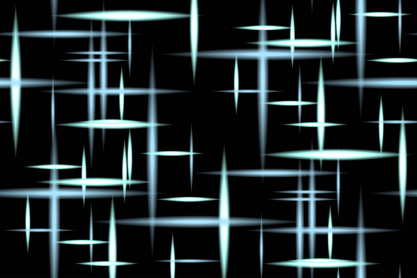 abstract background with neon lines and night sky Shine - Διάνυσμα, εικόνα
